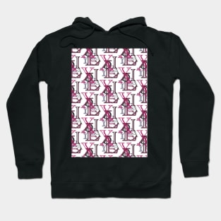 Dyslexia digital pattern Hoodie